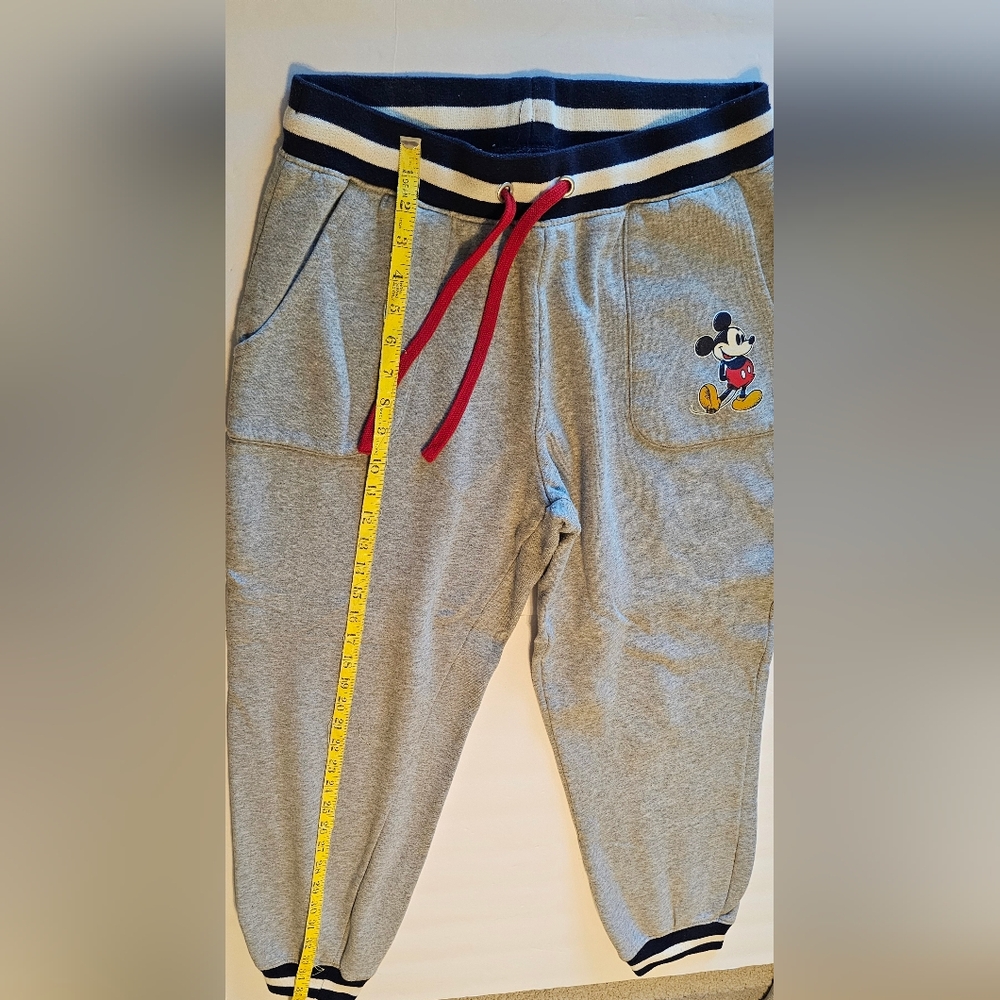 A Set Disney Gray Mickey Mouse Hoodie & Pants - Picture 5 of 10